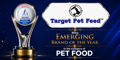 Target Pet Feed Wins Emerging Brand of the Year 2025 in Pet Food Category