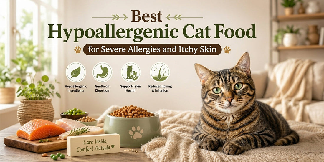 The Best Hypoallergenic Cat Food for Severe Allergies and Itchy Skin