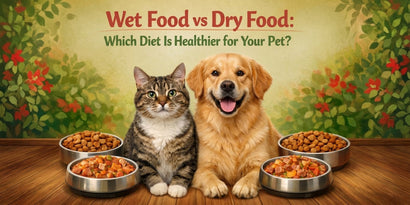 Wet Food vs Dry Food: Which Diet Is Healthier for Your Pet?
