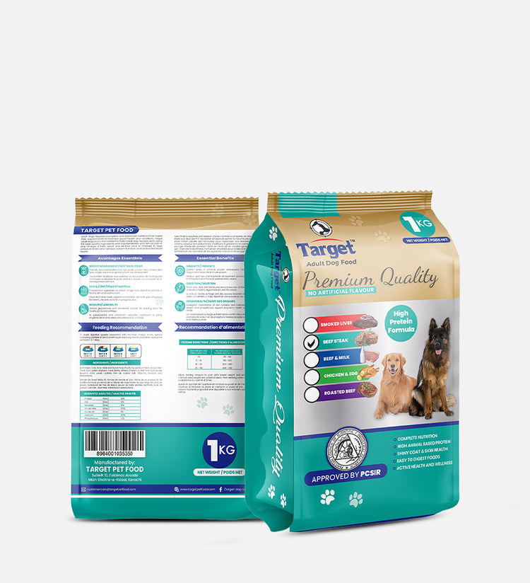 Dog Food Beef Steak
