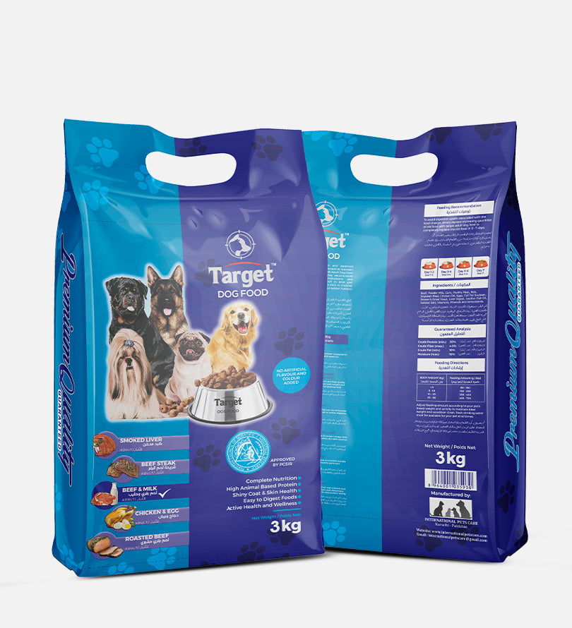Target Dog Food Beef & Milk
