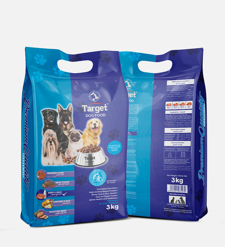 Target Dog Food Beef & Milk
