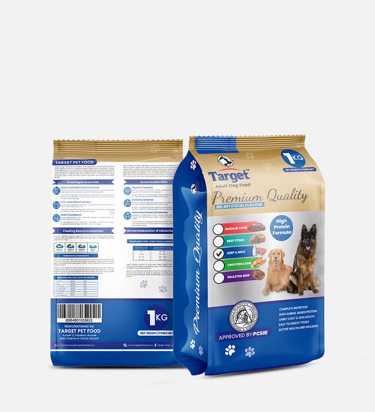 Dog Food Beef & Milk