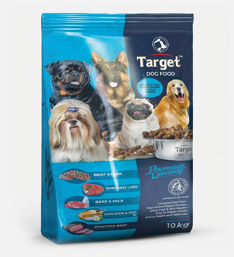Target Dog Food  Chicken & Egg  10 Kg